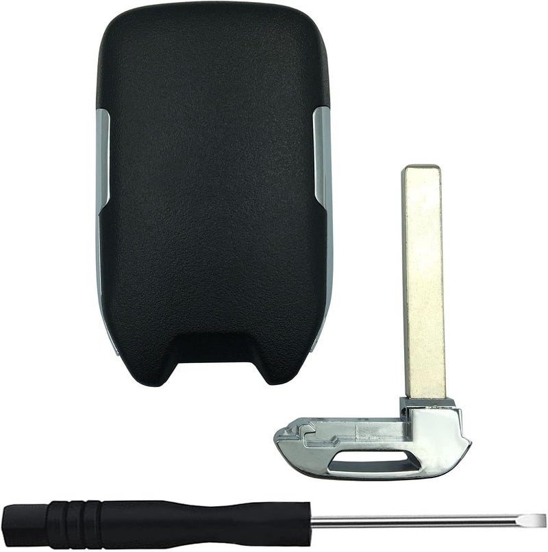 TALKMOON Replacement Keyless Entry Remote Key Fob Shell Case for GMC Acadia Terrain Yukon Chevy Suburban Tahoe Car Key Fob Cover (5 Button-B) - Image 3